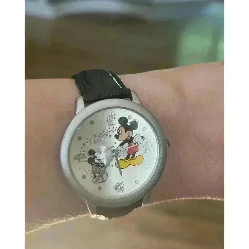 Walt Disney World Limited Release Mickey Mouse Through The Years Wrist Watch